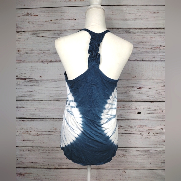Chaser Ruffle T-Back Tank Top - Picture 6 of 9